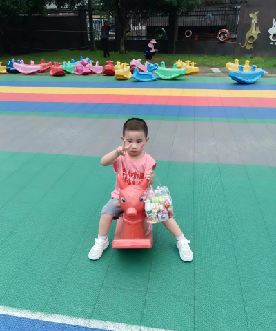 三台县观桥镇文台中心幼儿园户外活动场地