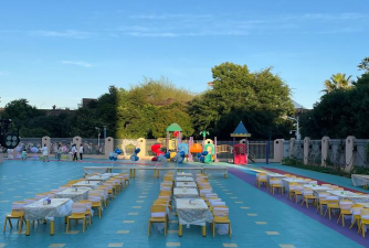 湖光镇临西幼儿园户外活动场地