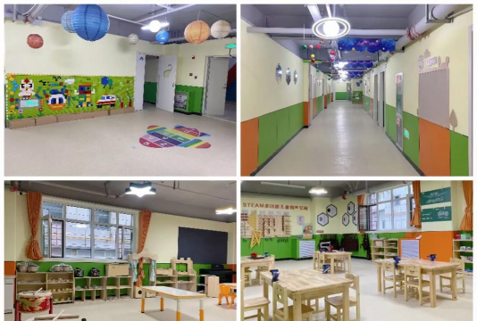 东莞市南城星文幼儿园户外活动场地