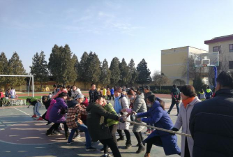 岐山县京当乡初级中学户外活动场地