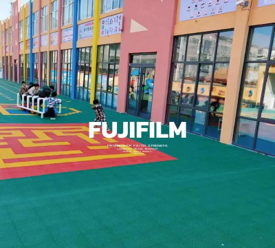 车江小天使艺术幼儿园户外活动场地