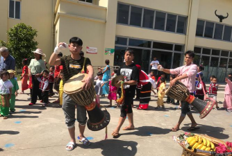 沧源县勐角乡中心完小户外活动场地