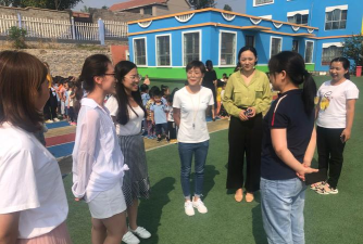 平邑铜石镇南阜村幼儿园户外活动场地