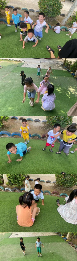 东阿县牛角店镇店子幼儿园户外活动场地