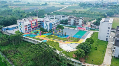 遂溪县洋青镇西埇小学附属幼儿园户外活动场地