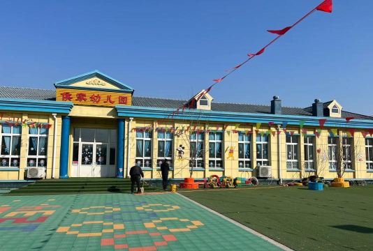 东阿县牛角店镇王楼幼儿园户外活动场地