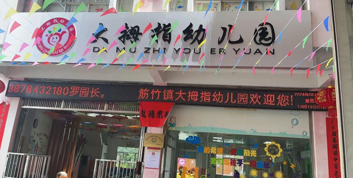 廉江市宝贝大拇指幼儿园户外活动场地