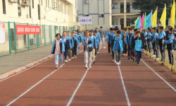 郎溪县十字中学户外活动场地