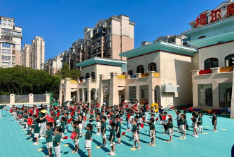 大场场南幼儿园户外活动场地