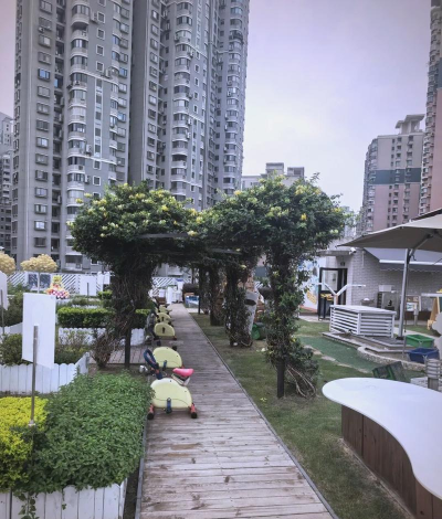 东余杭路幼儿园户外活动场地