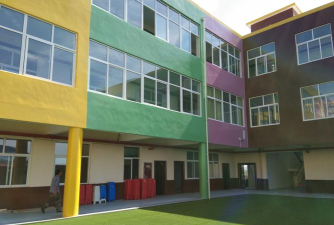 冀州市启萌幼儿园户外活动场地