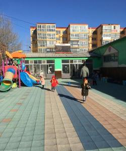 天津市武清区黄庄街城上幼儿园户外活动场地
