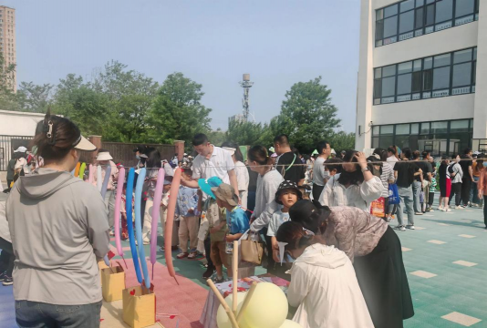 天津市武清区杨村第十一小学附属幼儿园户外活动场地