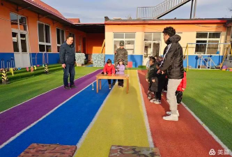 天津市北辰区西堤头镇宝贝第—幼儿园户外活动场地