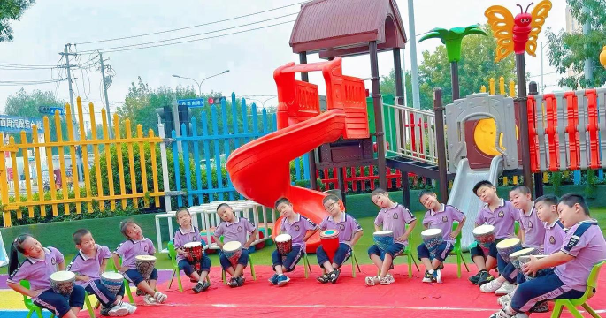 天津市北辰区普东街金贝儿幼儿园户外活动场地