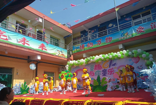 丰南市大新庄大佟中心幼儿园户外活动场地