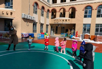 天津市东丽区第二幼儿园恰贤分园户外活动场地