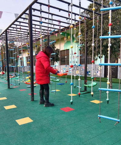 天津市东丽区博雅幼儿园户外活动场地