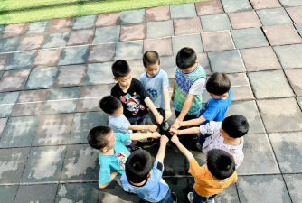 黄松峪中心幼儿园户外活动场地