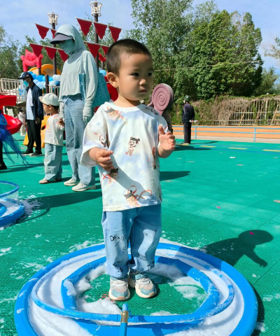 北京市顺义区南彩镇后俸伯幼儿园户外活动场地