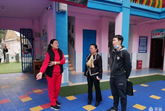 柳北区私立柳建幼儿园户外活动场地