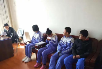 唐家会学校初中部户外活动场地