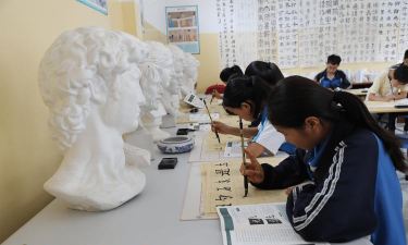 环县耿湾初中阅读区