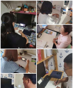 李家台乡中学阅读区