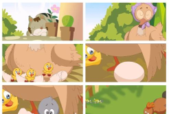 邻水县高滩镇石马河村丑小鸭幼儿园阅读区