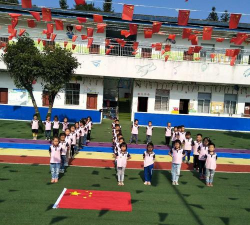 三台县金石镇同德治河村幼儿园阅读区