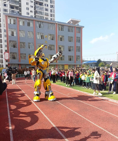 北碚区志成学校阅读区