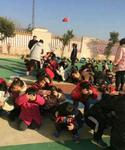 东阿县姜楼魏庄幼儿园阅读区