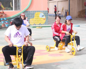 库车县第三幼儿园阅读区