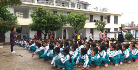 沧源县芒卡镇崇源小学阅读区