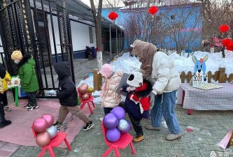 尼勒克县中心幼儿园阅读区