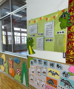 龙湖镇杆柄村绳正幼儿园阅读区