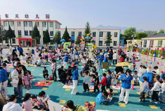 东阿县铜城镇南关幼儿园阅读区