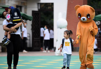 江门市新会区崖门镇京背幼儿园阅读区