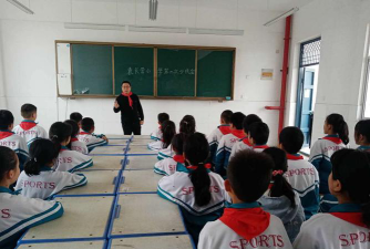 东明集镇袁长营新兴幼儿园阅读区