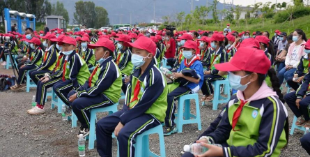 永胜县程海镇河北小学阅读区