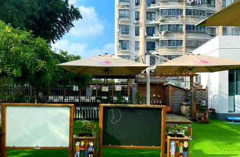 上海青浦区私立安乔幼儿园阅读区