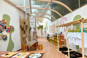 上海市普陀区长风二村幼儿园阅读区