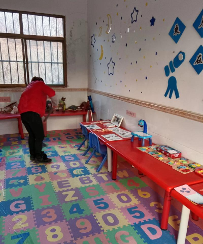 天津市东丽区博雅幼儿园阅读区