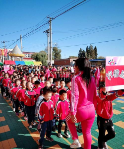 遵化市河东小区幼儿园阅读区
