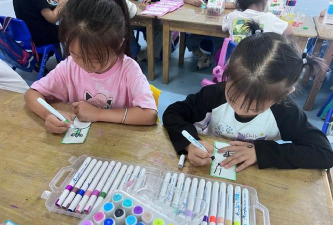 正定县南牛乡曹村幼儿园阅读区