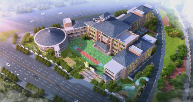 长寿区示范幼儿园阅读区