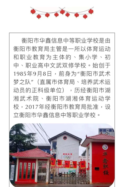 衡阳市华鑫信息中等职业学校