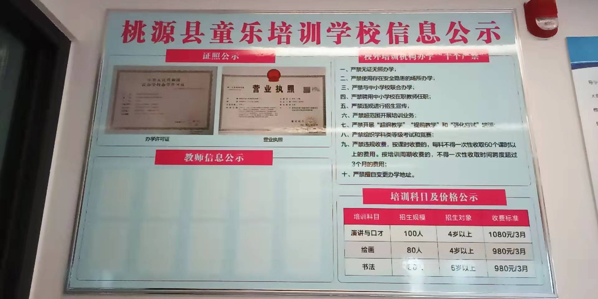 桃源县童乐培训学校有限公司