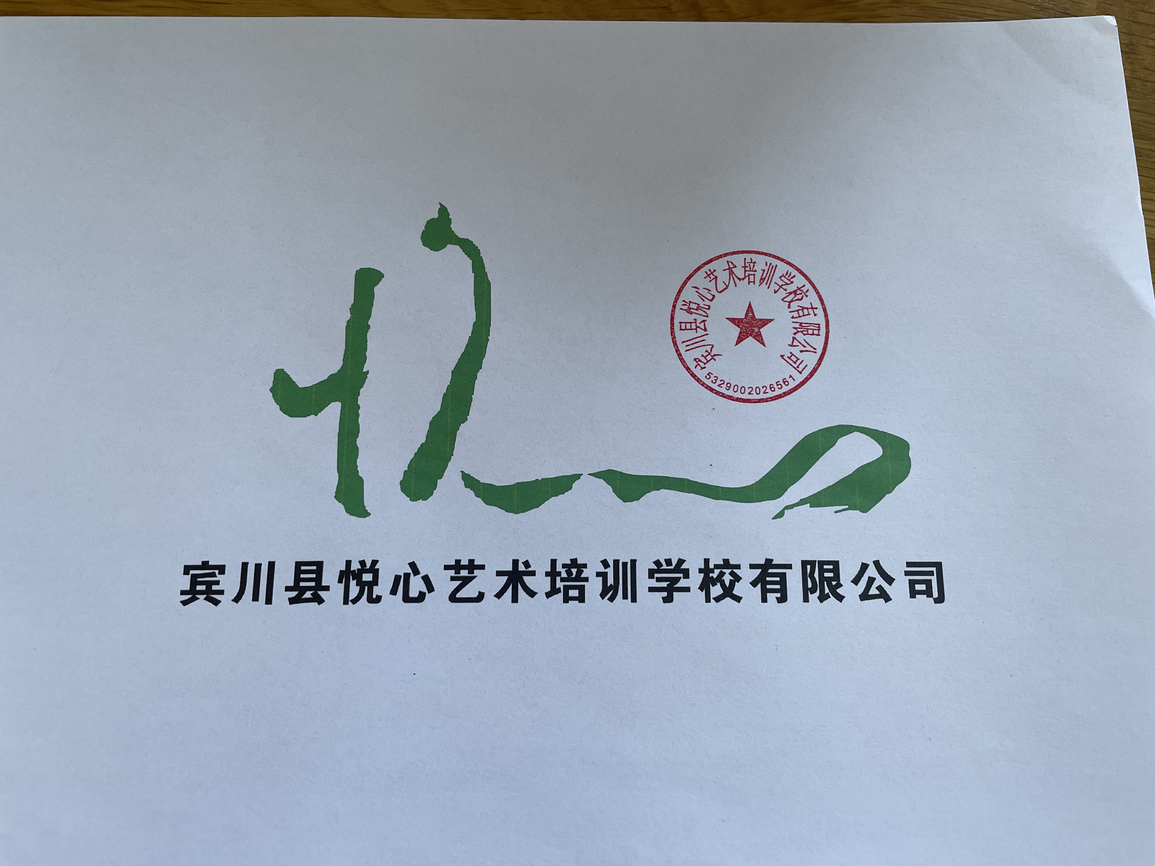 宾川县悦心艺术培训学校有限公司