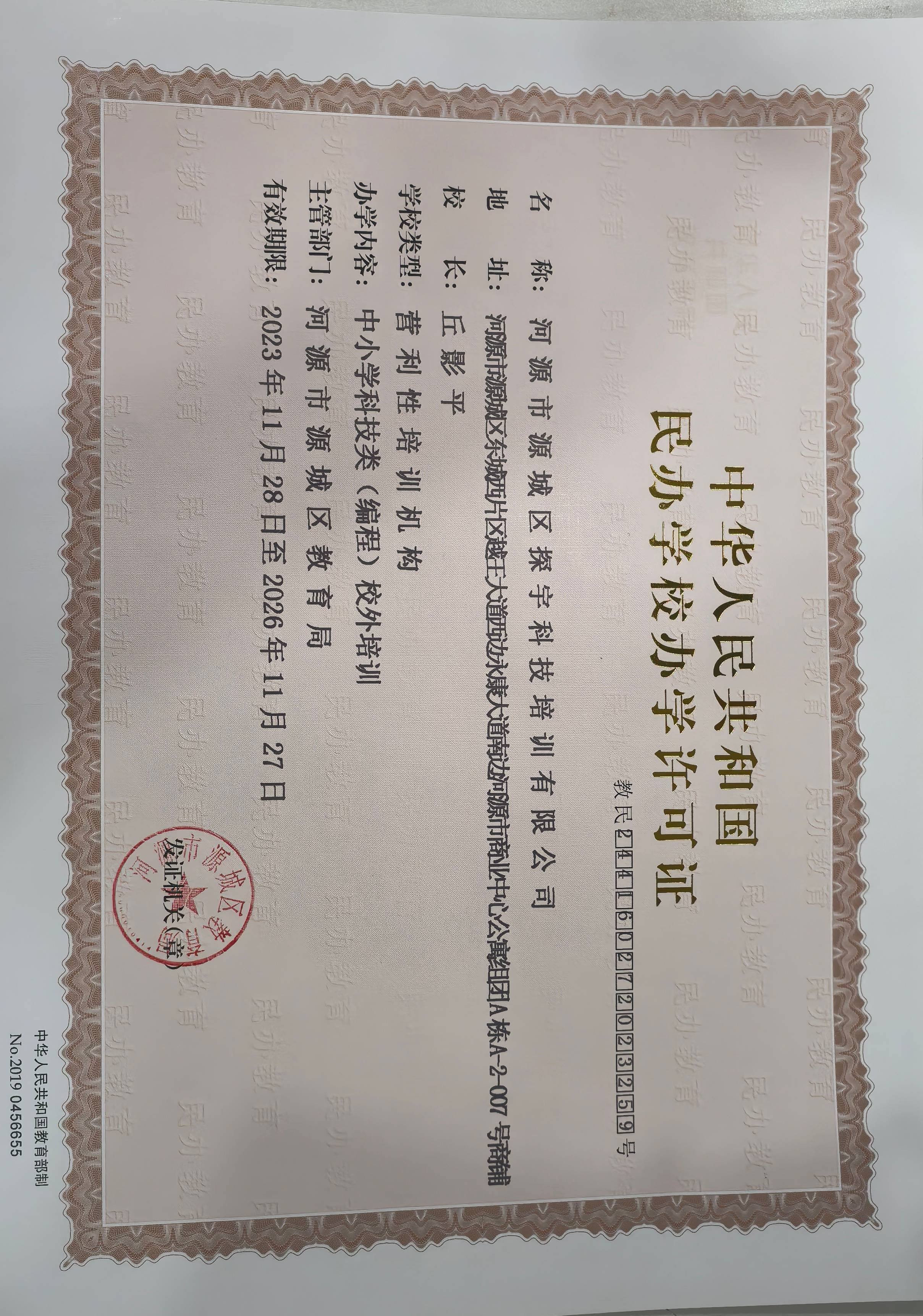 河源市源城区探宇科技培训有限公司